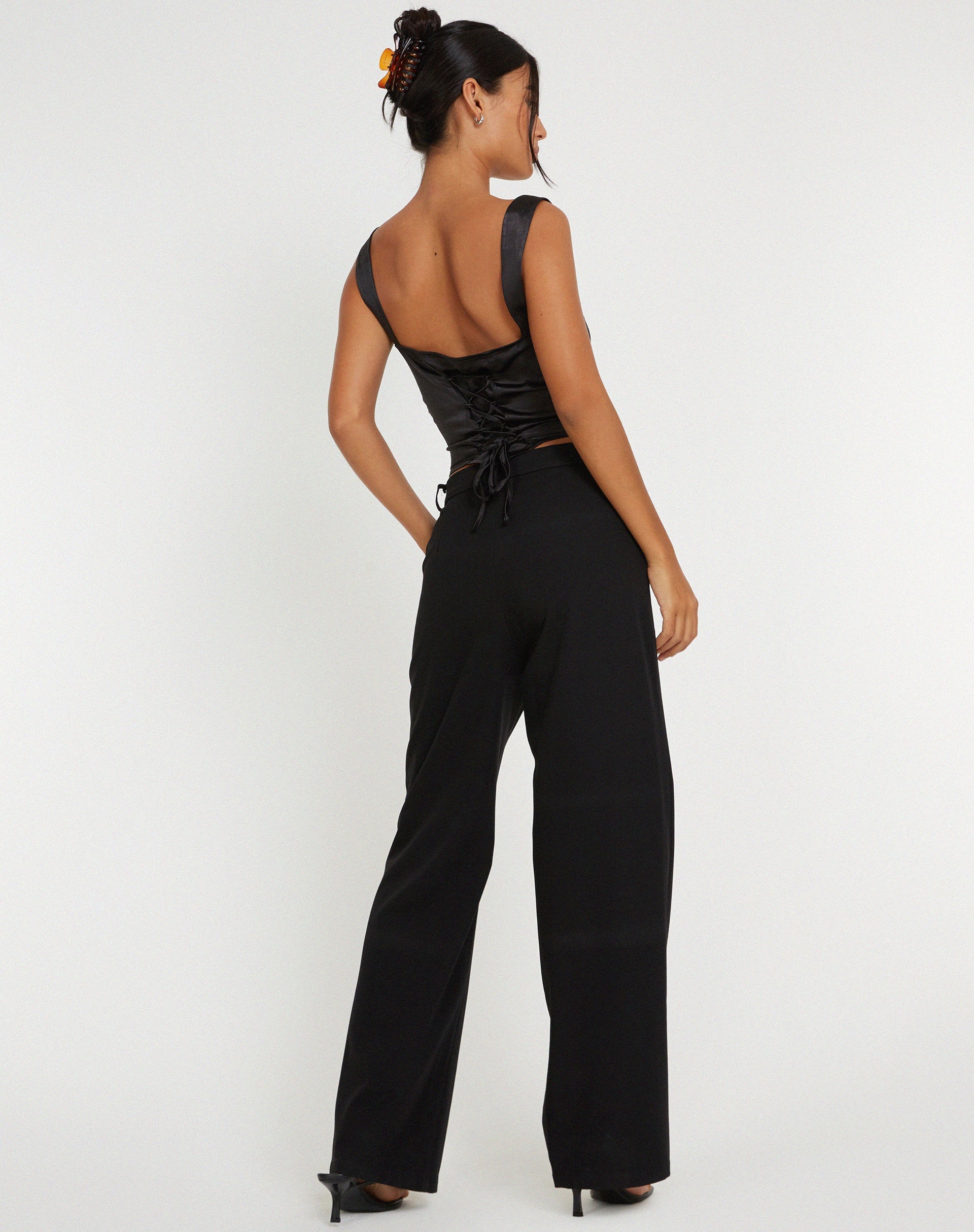 Abbildung von Kanaya Top in Satin Black