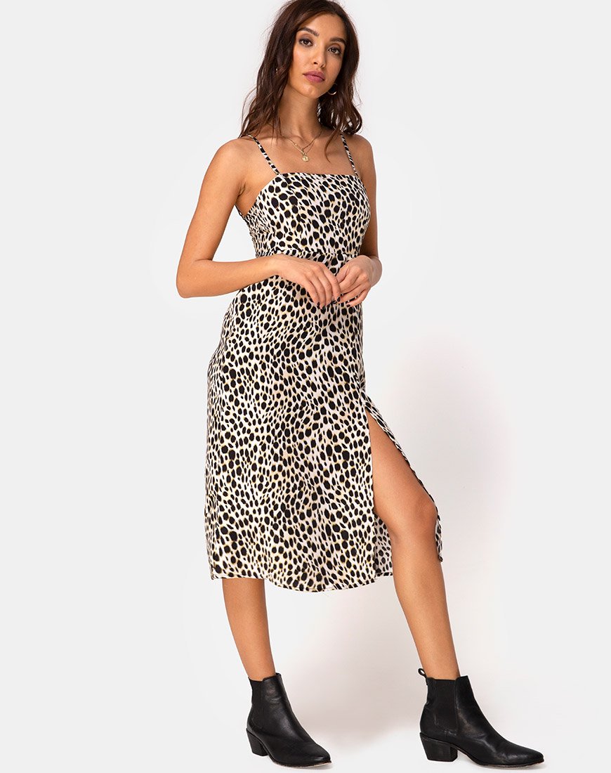 Image von Kaoya Midikleid in Cheetah