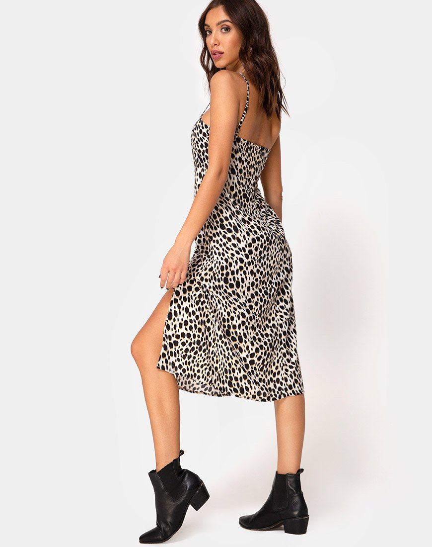 Kaoya Midikleid in Cheetah