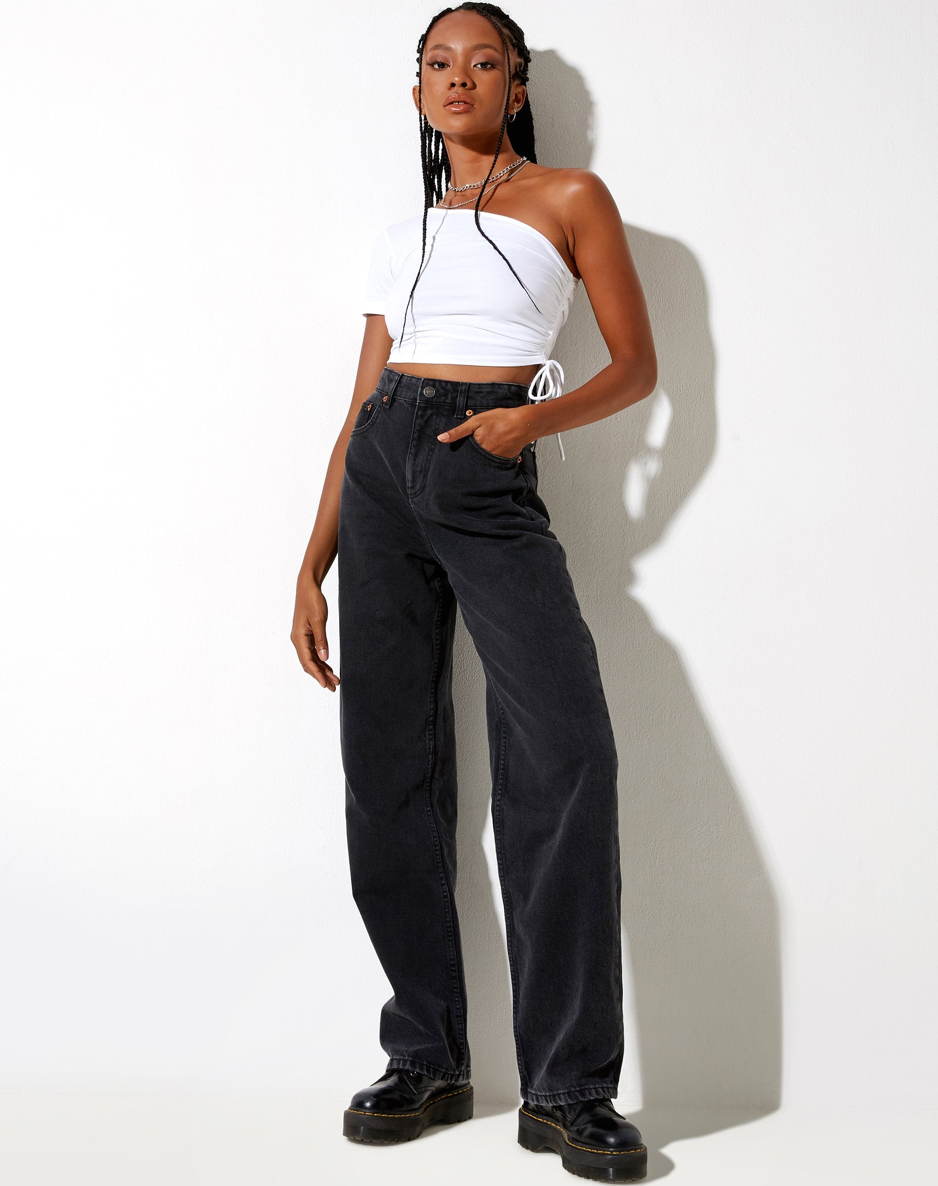 Bild von Kara Crop Top in Weiß