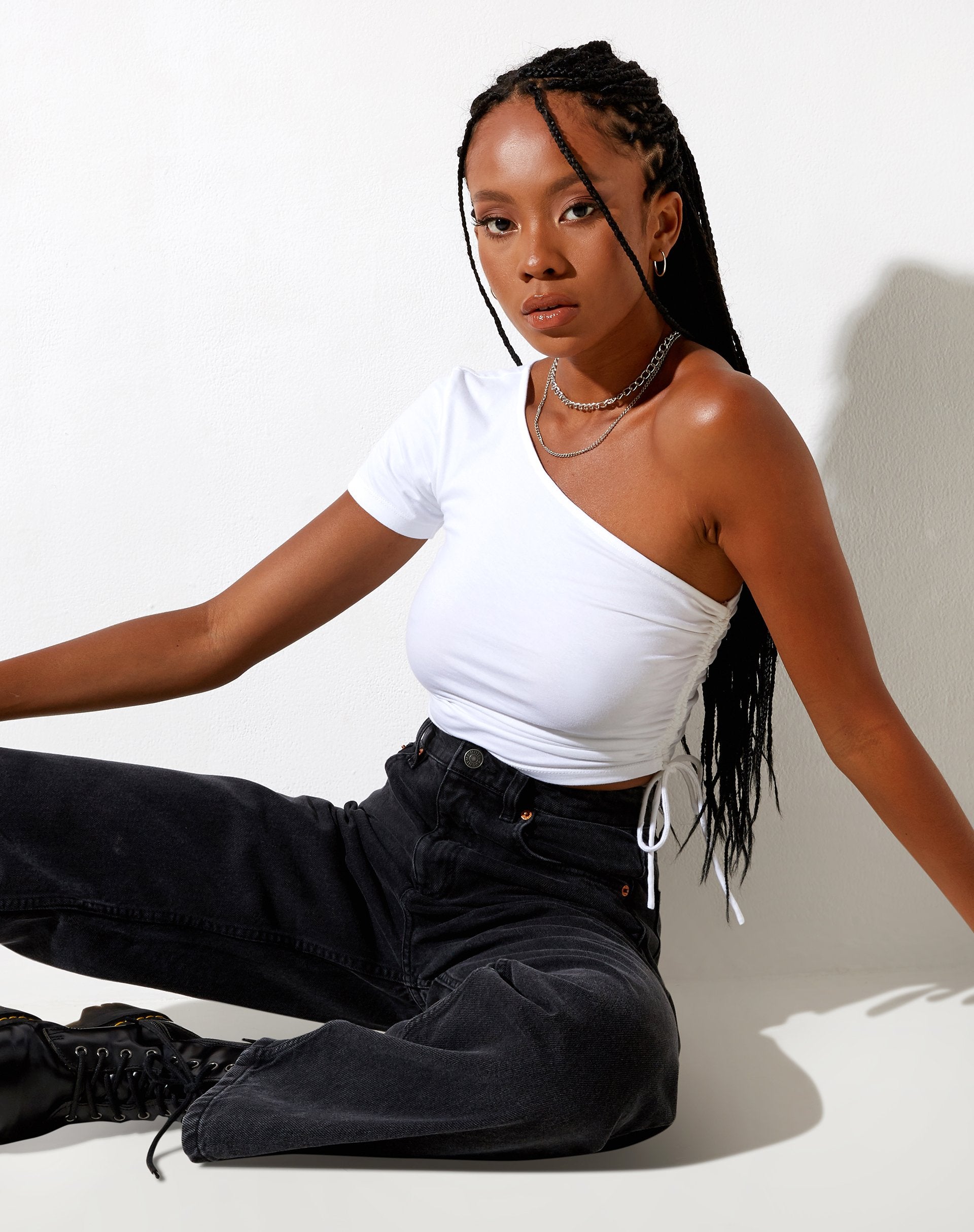 Bild von Kara Crop Top in Weiß