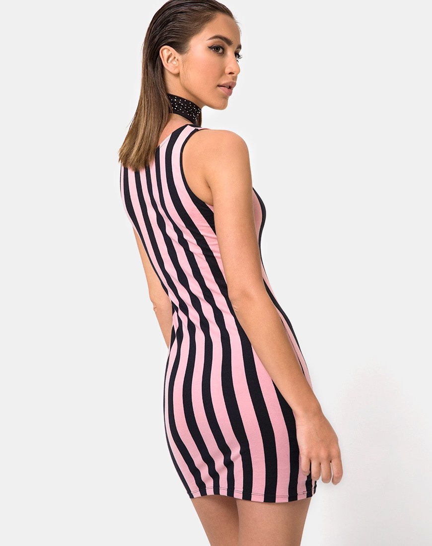 Katia Kleid aus Campbell-Streifen