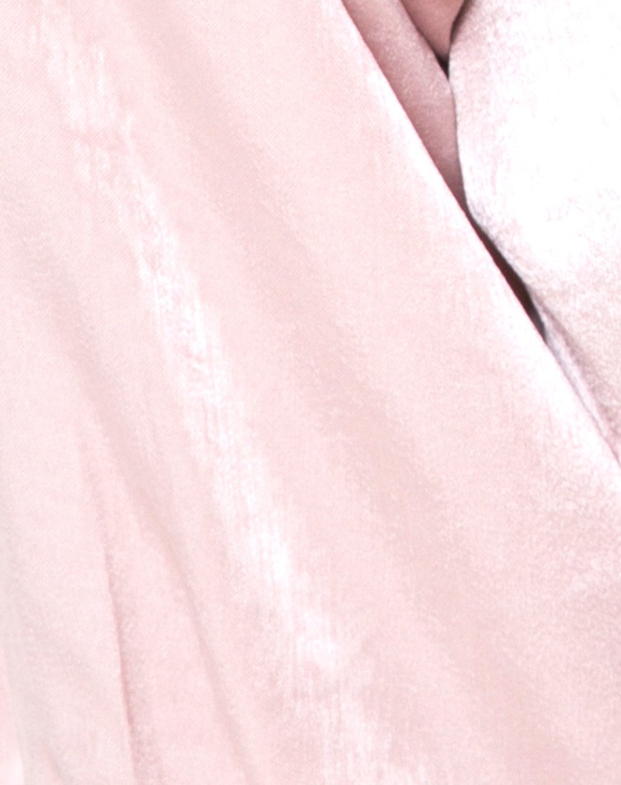 Bild von Kavida Crop Top in Satin Dusty Rose