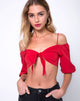 Bild von Kavon Crop Top in Rot