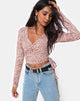 Bild von Kayak Wrap Top in Safari Taupe