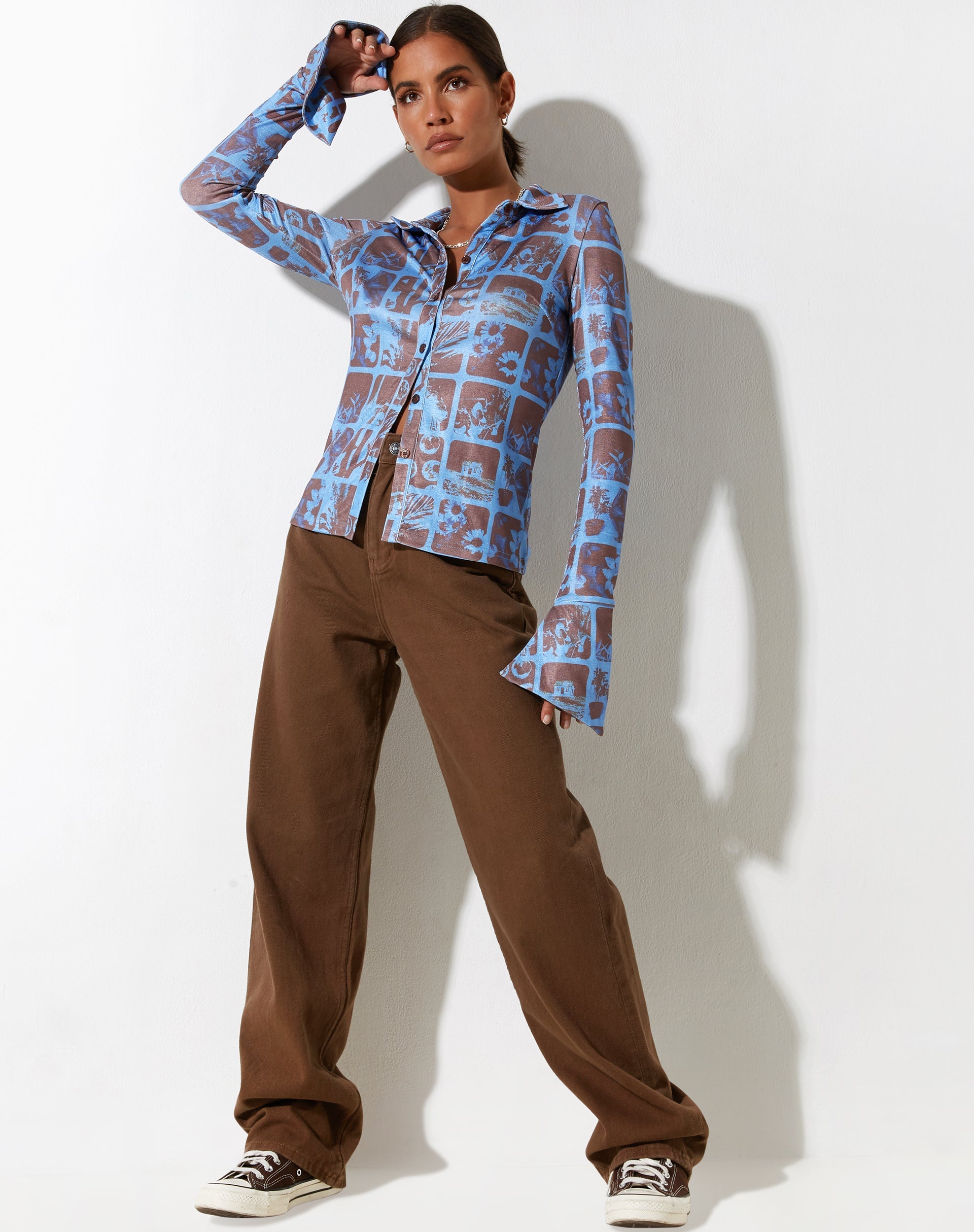 Bild von Keani Shirt in Photographic Blue