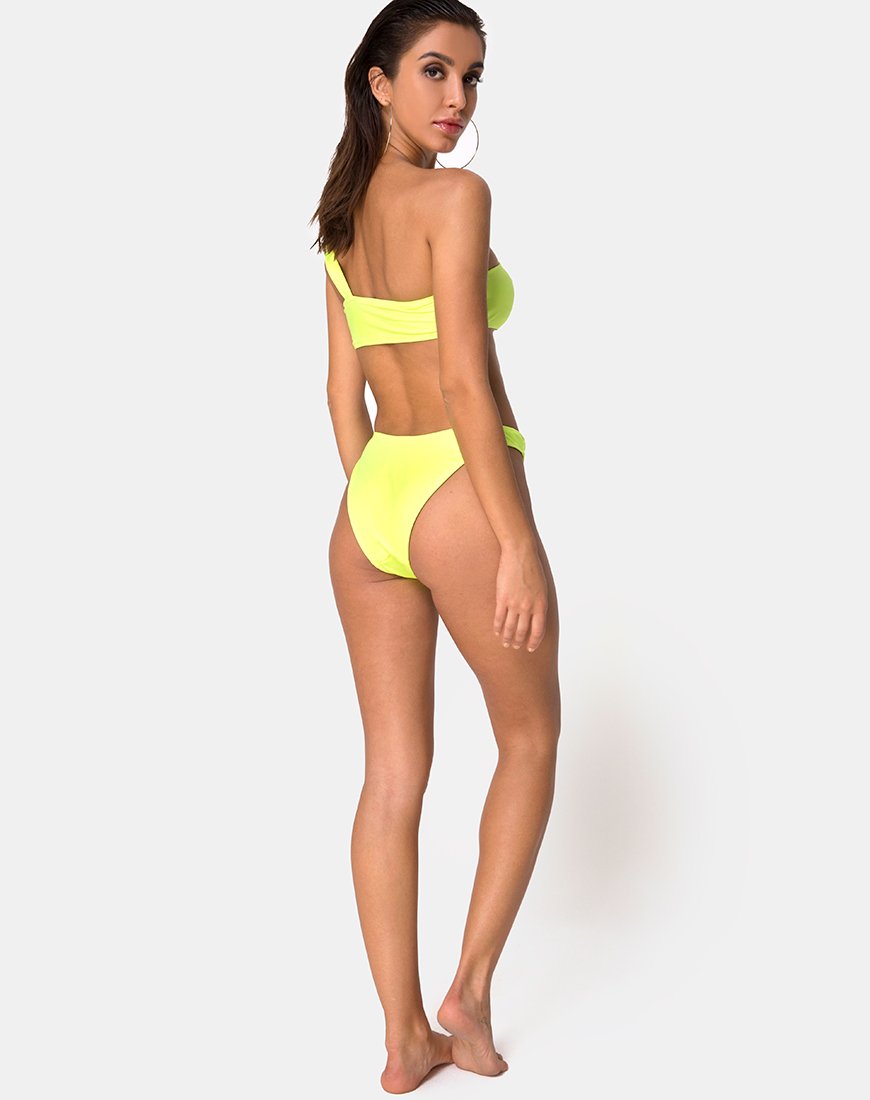 Bild von Keila Bikiniunterteil in Coated Lime
