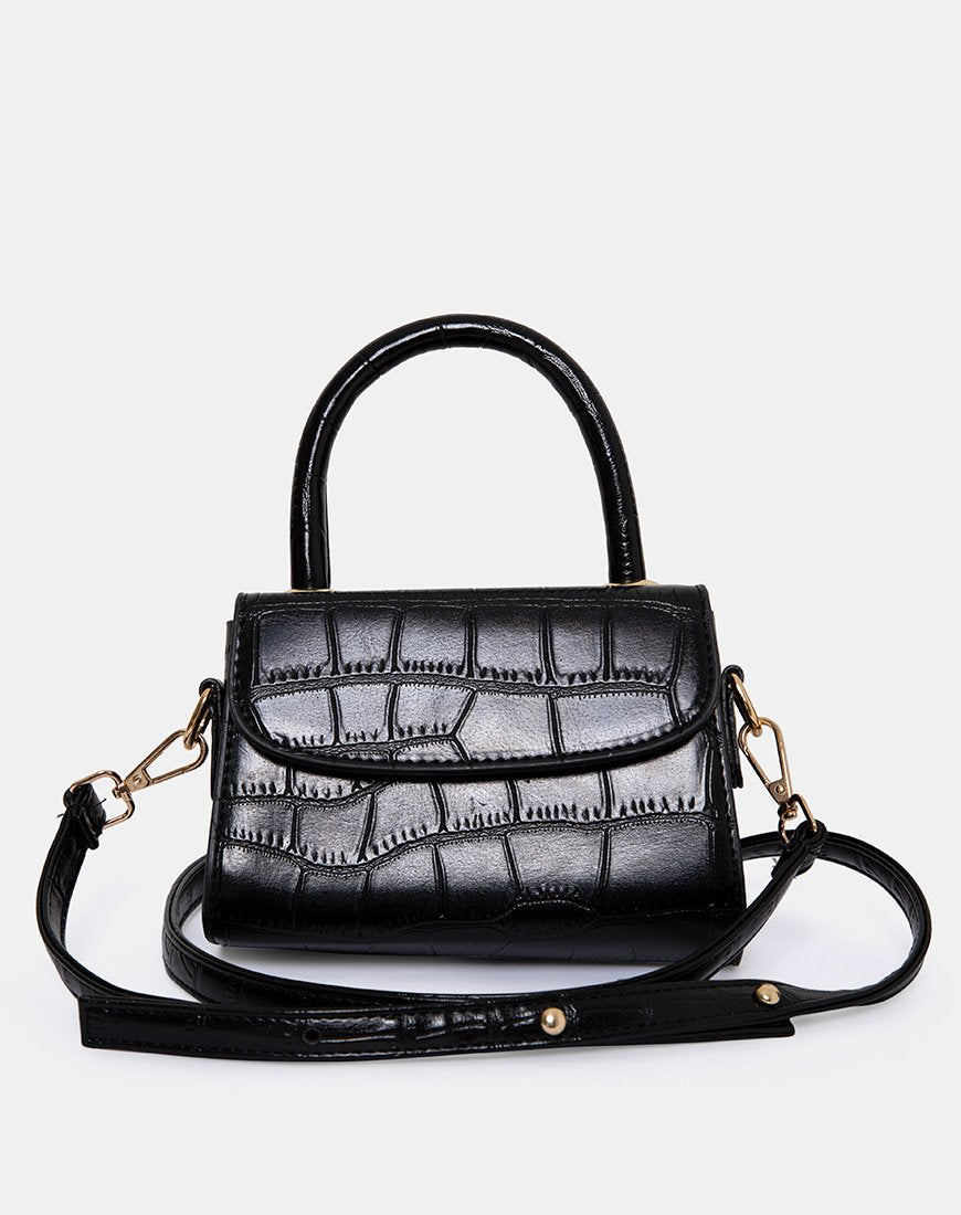 Kenny Micro Bag in Schwarz
