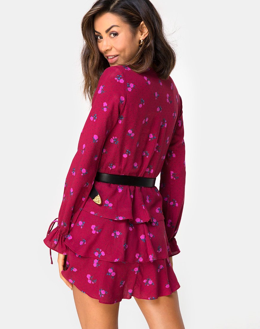 Kepsibelle Kleid in Magenta-Rose-Rosa