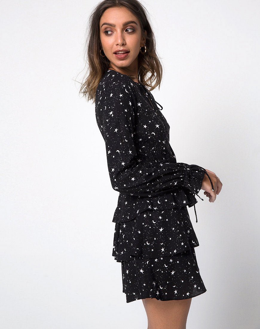 Kepsibelle Skaterkleid in Ditsy Cosmo