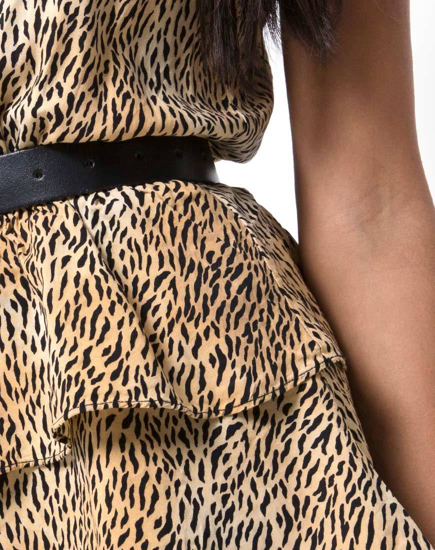 Image of Kepsy Kleid in Mini Tiger Braun