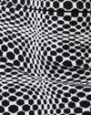 Optic Monochrome Square Schwarz und Weiß
