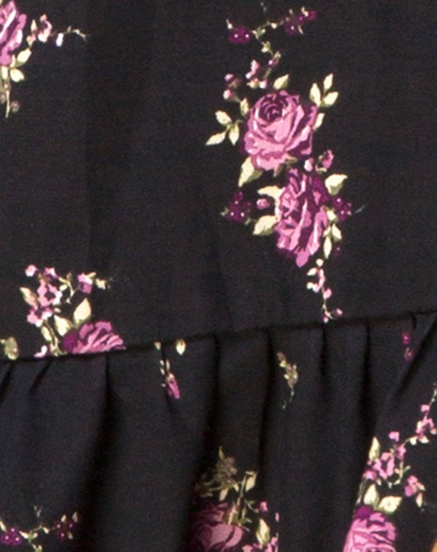 Bild von Khamea Kleid in Sohey Rose Schwarz