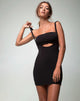 Image of Peyton Minitube Kleid in Schwarz