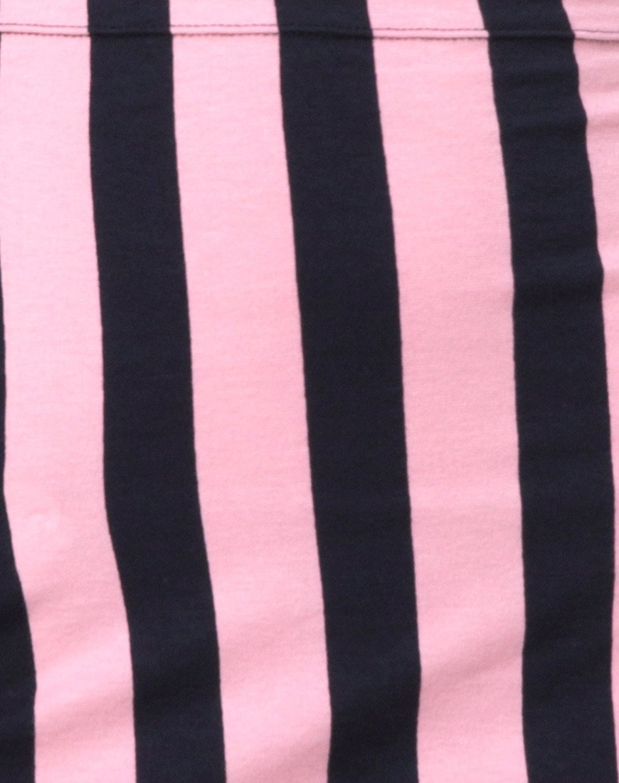 Bild von Kimmy Bodycon Rock in Campbell Stripe