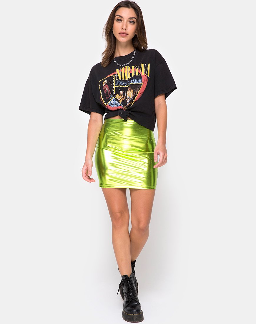 Bild von Kimmy Rock in Metallic Grün