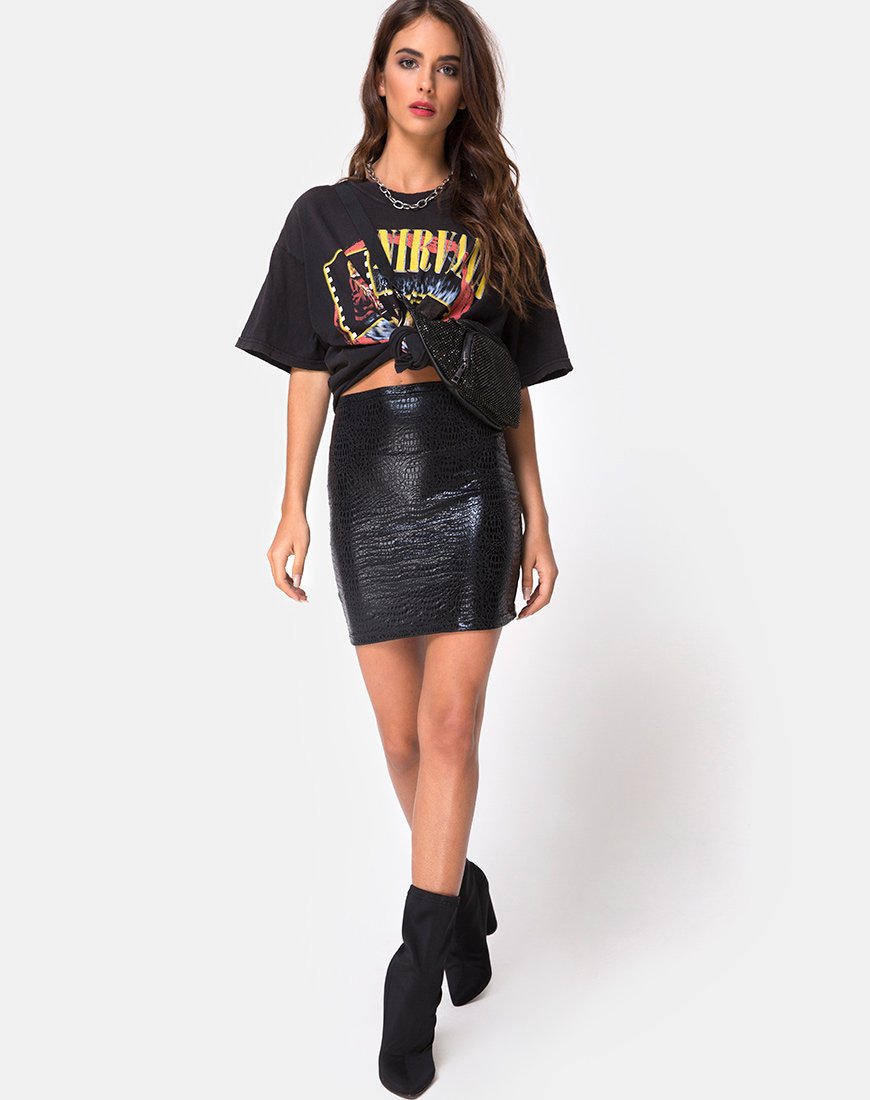 Bild von Kimmy Rock in Schlange Schwarz