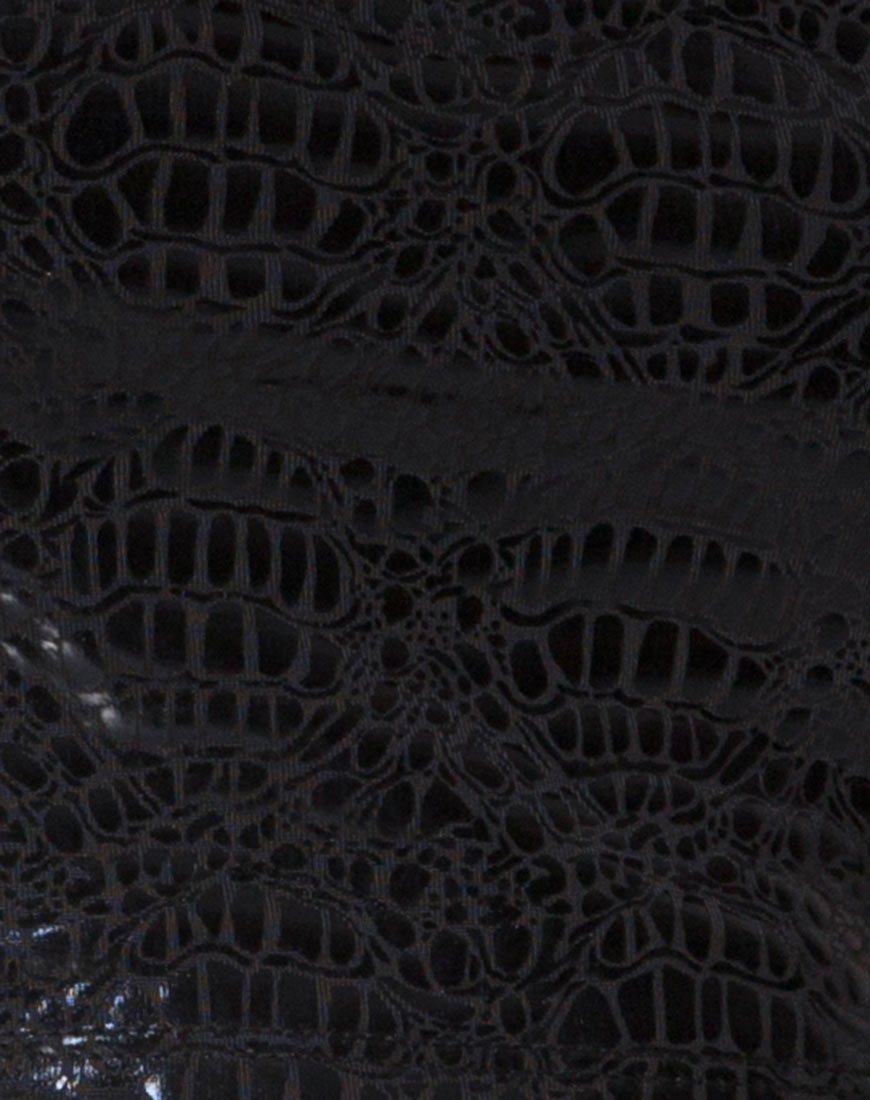 Bild von Kindra Top in Snake Black