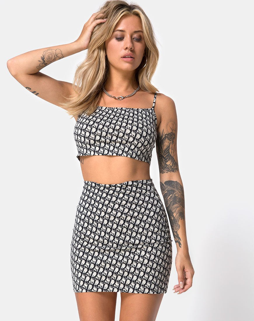 Bild von Kini Top in Blau Disco