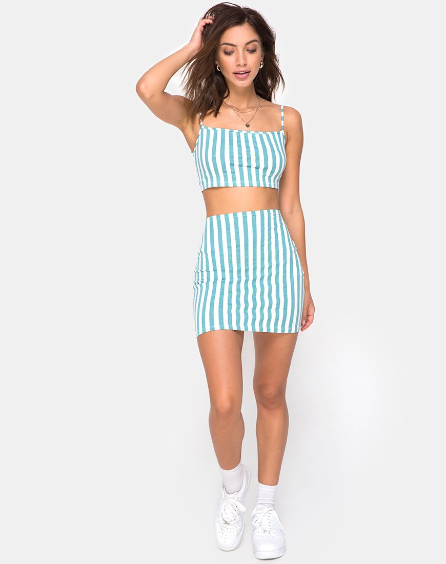 Bild von Kimmy Minirock in Mid Stripe