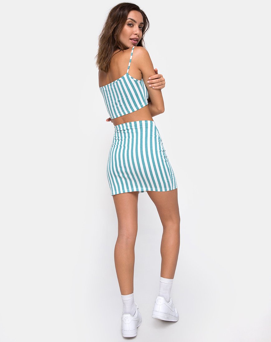 Bild von Kimmy Minirock in Mid Stripe