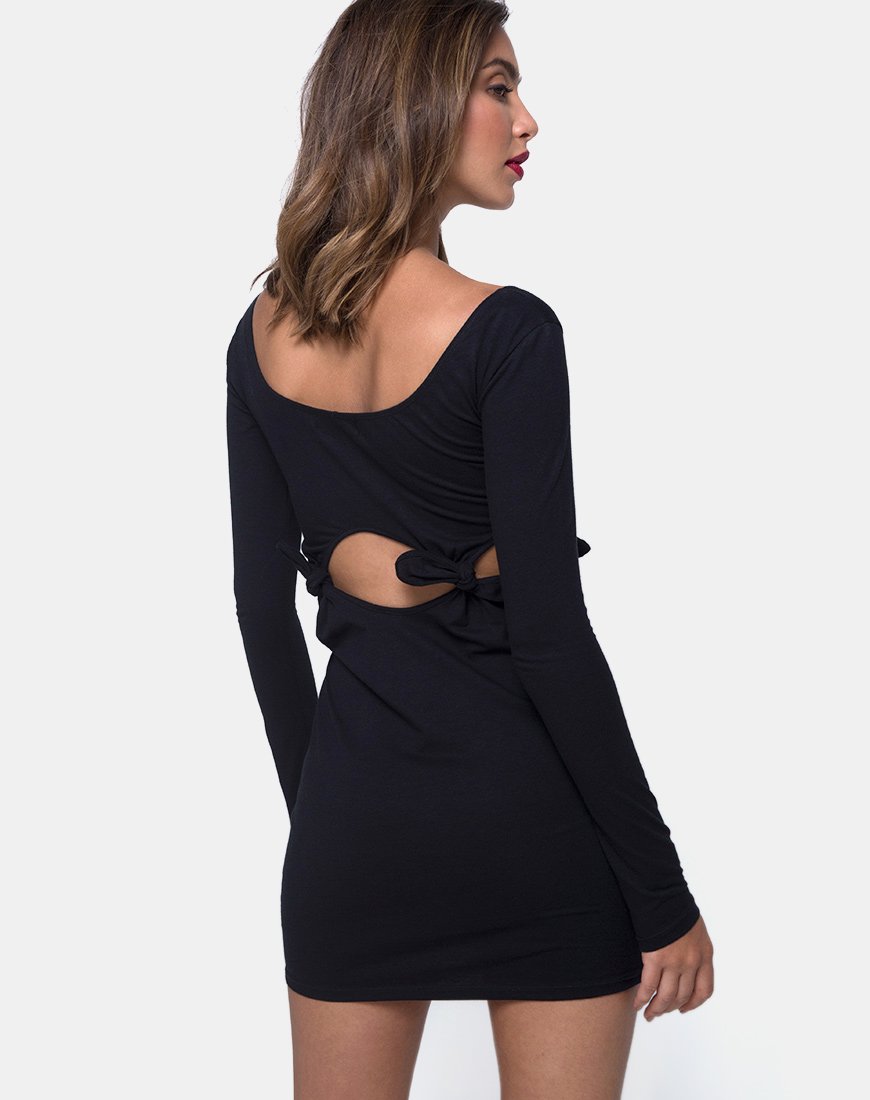 Knoya Kleid Schwarz