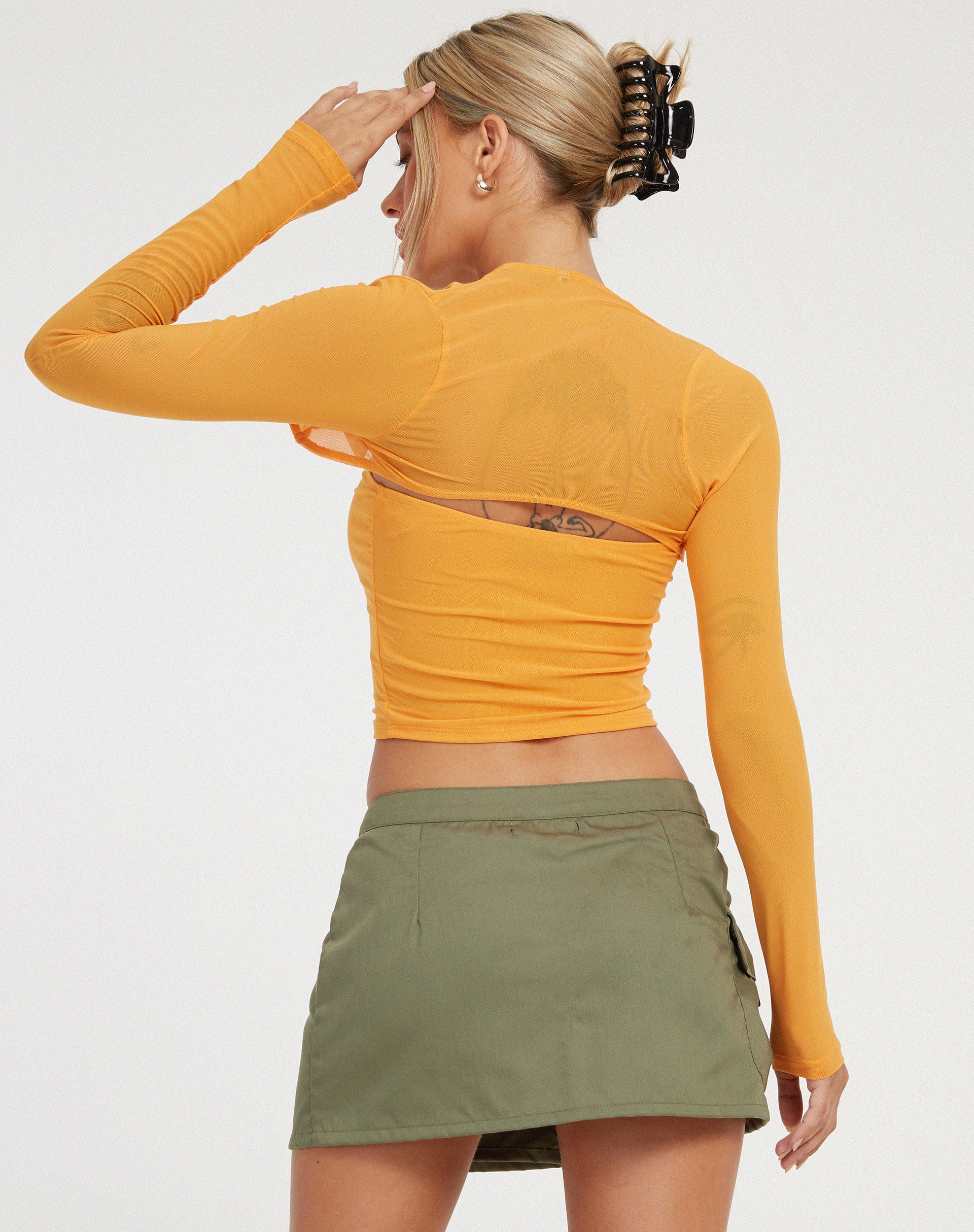 Abbildung von Kouna Crop Top in Apricot