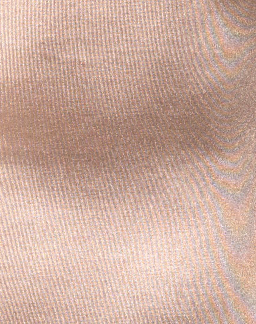 Image von Kozue Kleid in Satin Gold