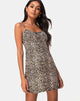 Bild von Kumala Slip Dress in Rar Leopard Brown