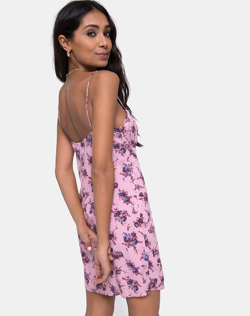 Bild von Kumala Slip Dress in Soheila Floral Blush