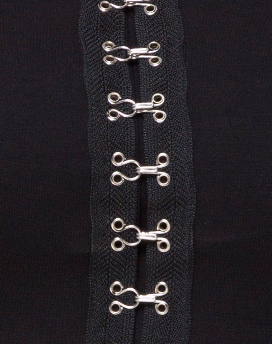 Bild von Kyga Crop Top in Schwarz