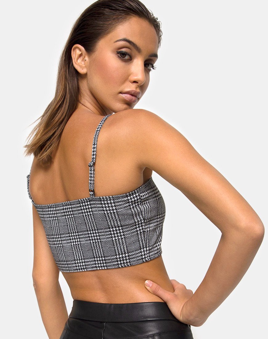 Bild von Kyga Crop Top in Charles Check