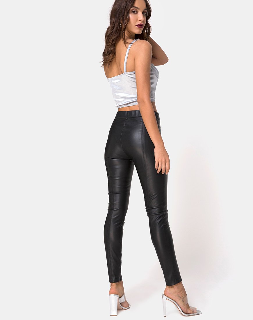 Bild von Kynette Crop in Satin Ice Silver