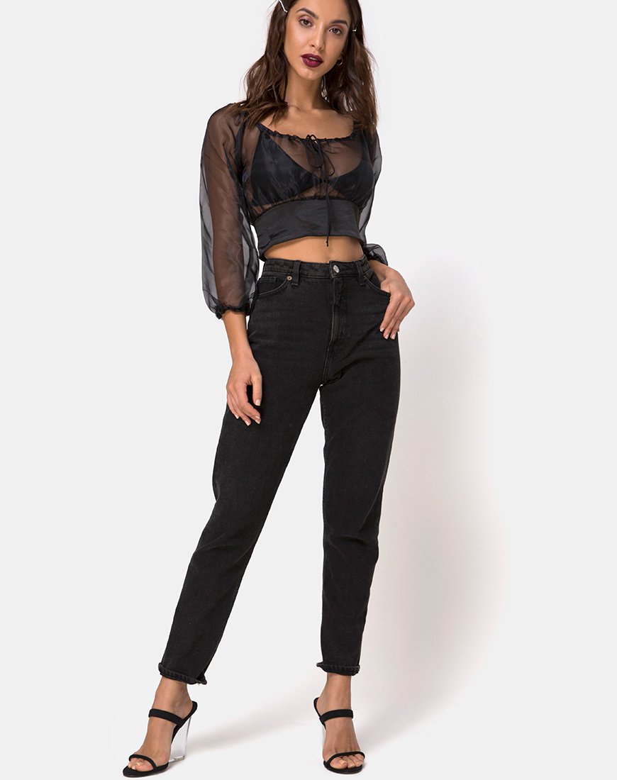 Image von Lancelle Top in Satin Black
