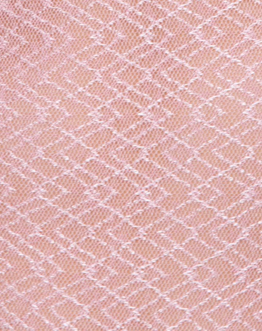 Image of Lanora Mieder aus Lacey Knit Blush