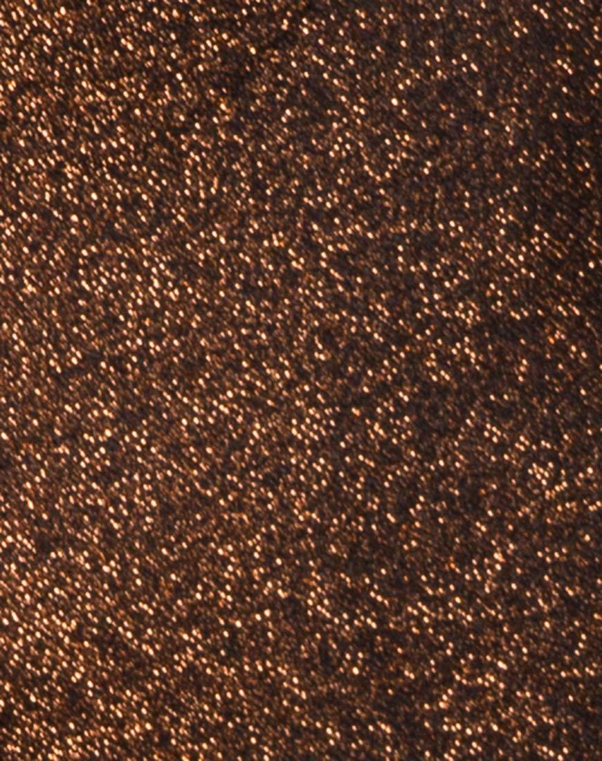 Image of Lanti Mieder aus Glitzer-Lurex Bronze
