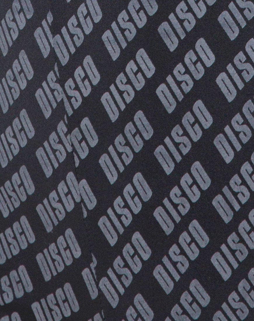 Bild von Cycle Short in Diagonal Disco Silber