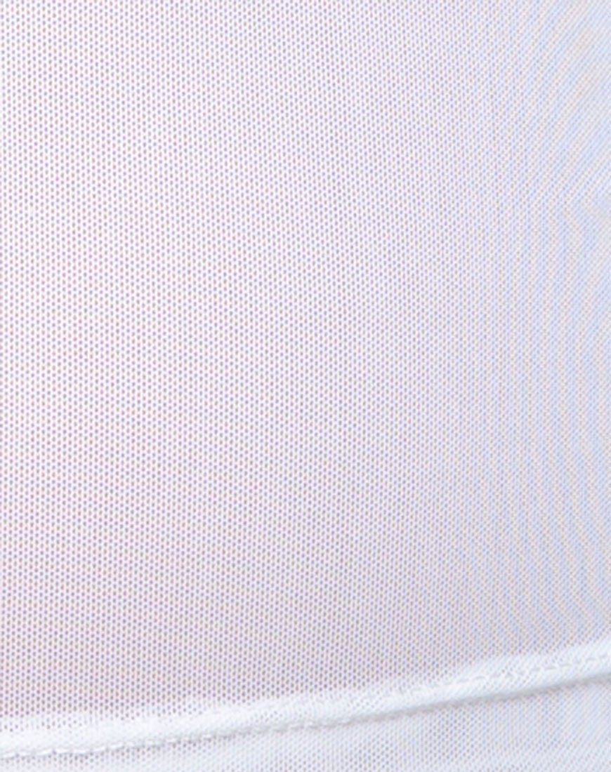 Bild von Rhala Crop Top aus weißem Netz