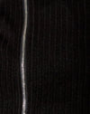 Schwarz und Braun gestrickt