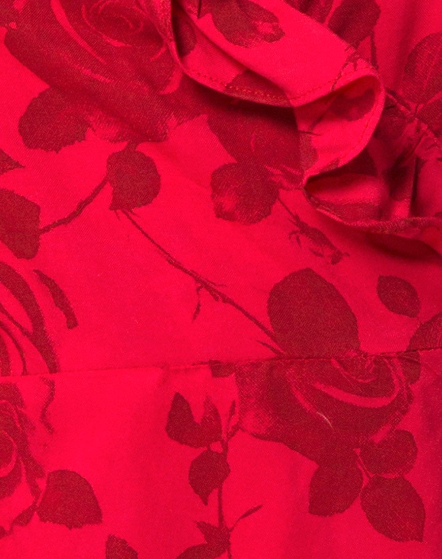 Image of Lasky Slip Dress in Tonal Floral Rot