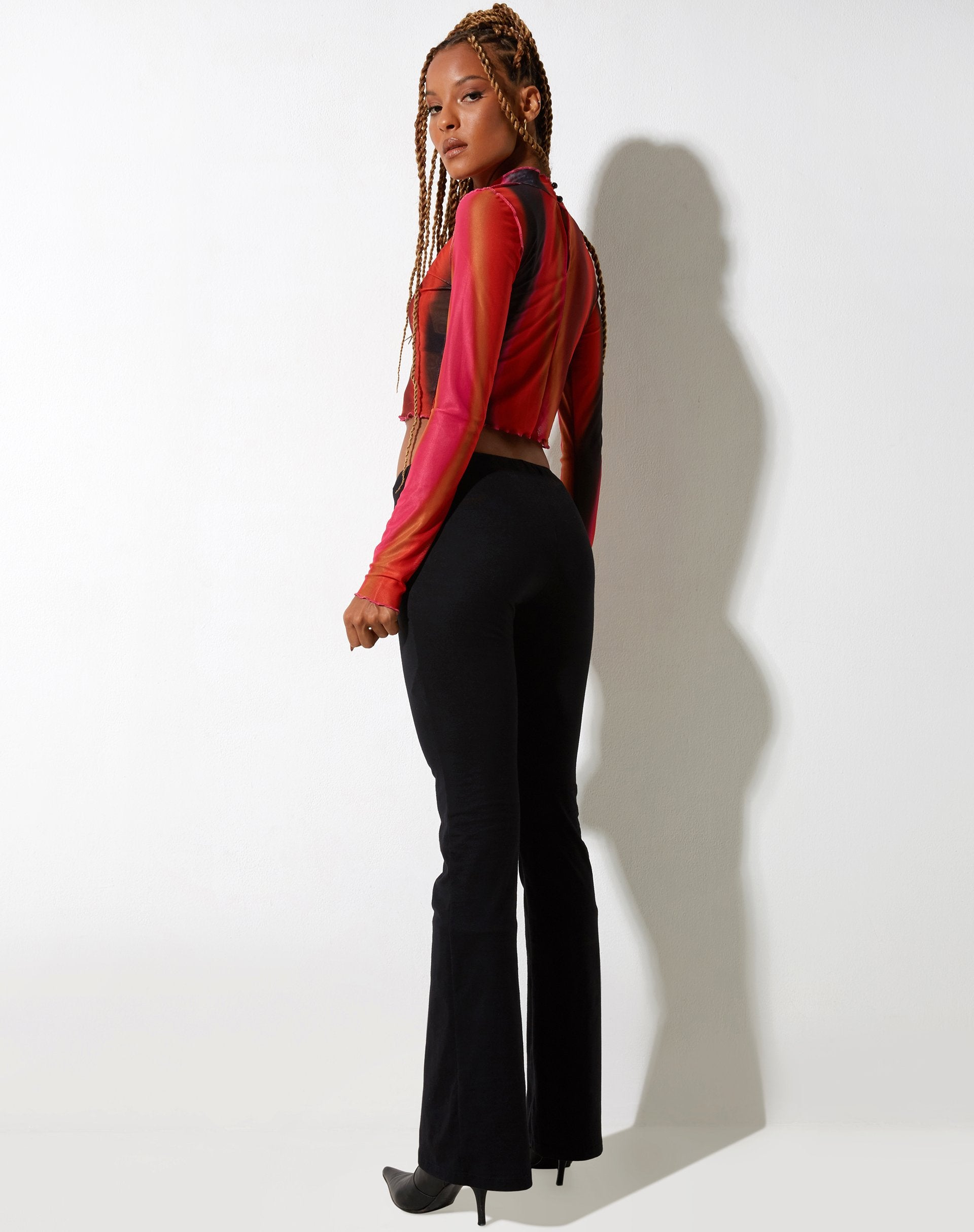Bild von Lathia Crop Top in Solarized Orange und Pink