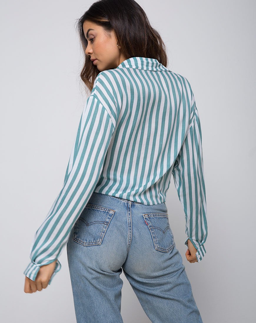 Lauv Hemd in Mid Stripe
