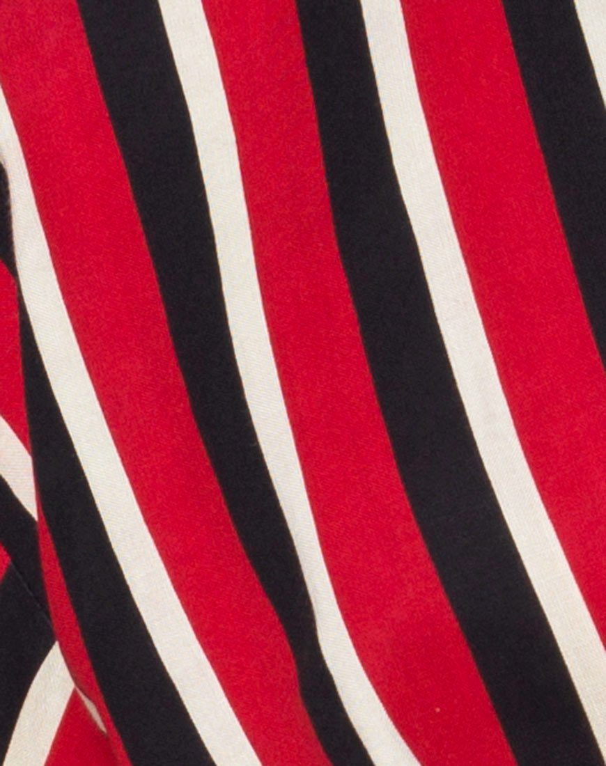 Image of Lauv Hemd in Sunset Stripe Vertikal