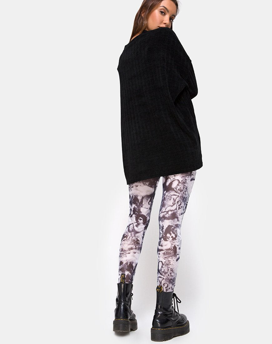 Legging aus Cherub Mesh