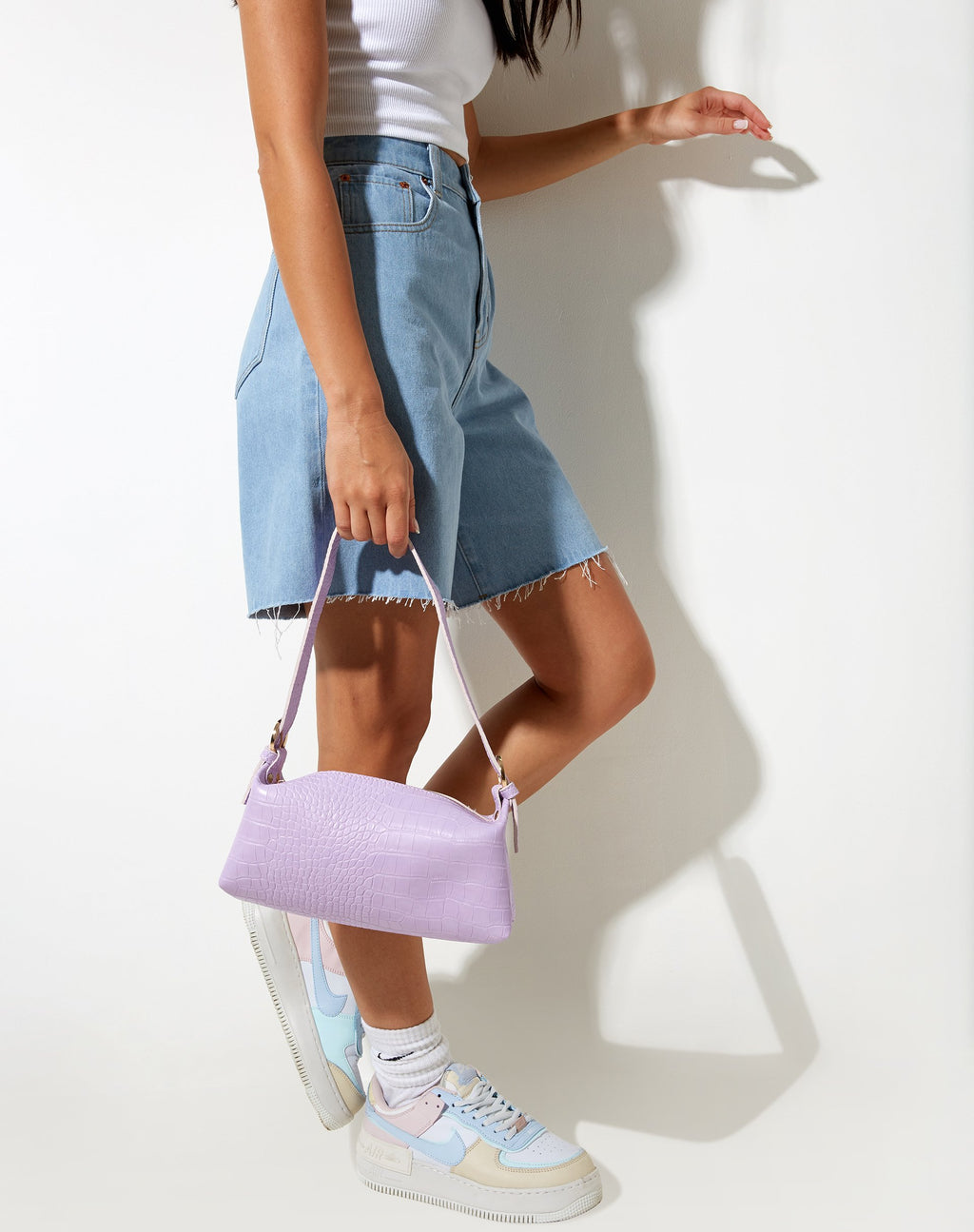 Leila Umhängetasche in Violett