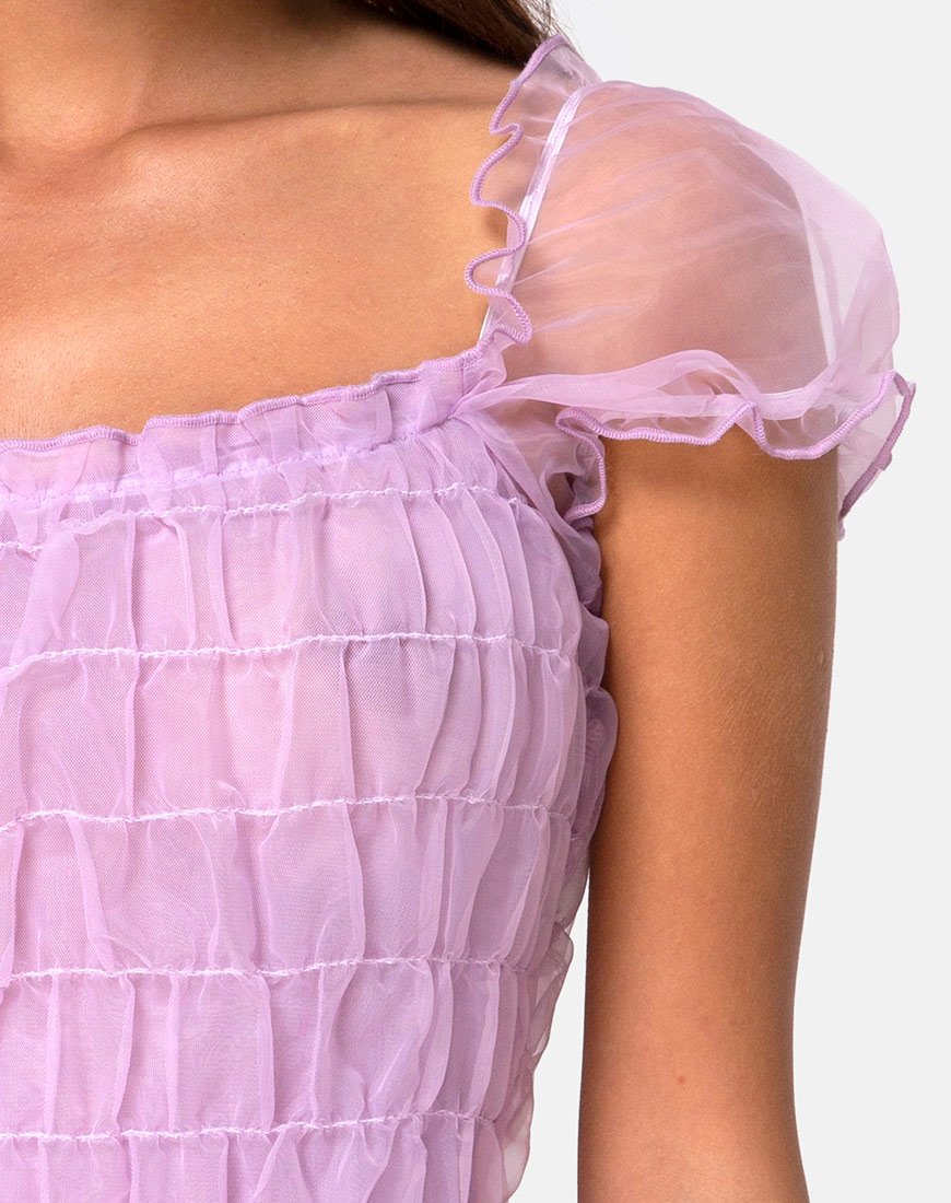 Image von Lenira Minikleid in Flieder