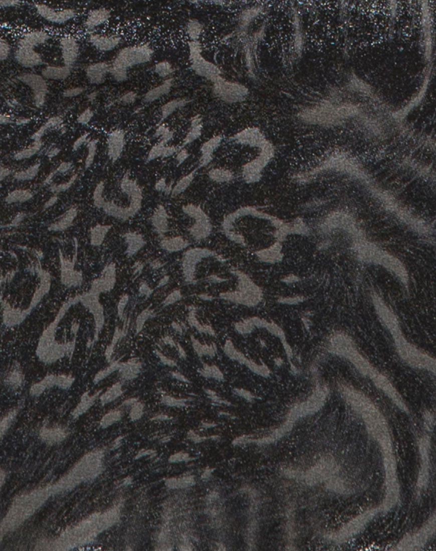 Bild von Leo Bodycon Kleid in Animal Slinky