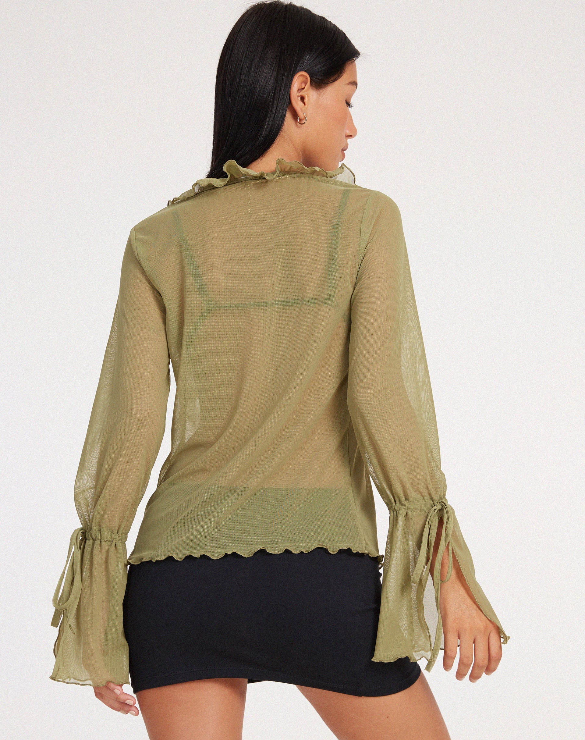 Bild von Leonita Cardi in Mesh Olive