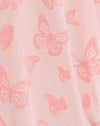  Schmetterling Rosa Flock