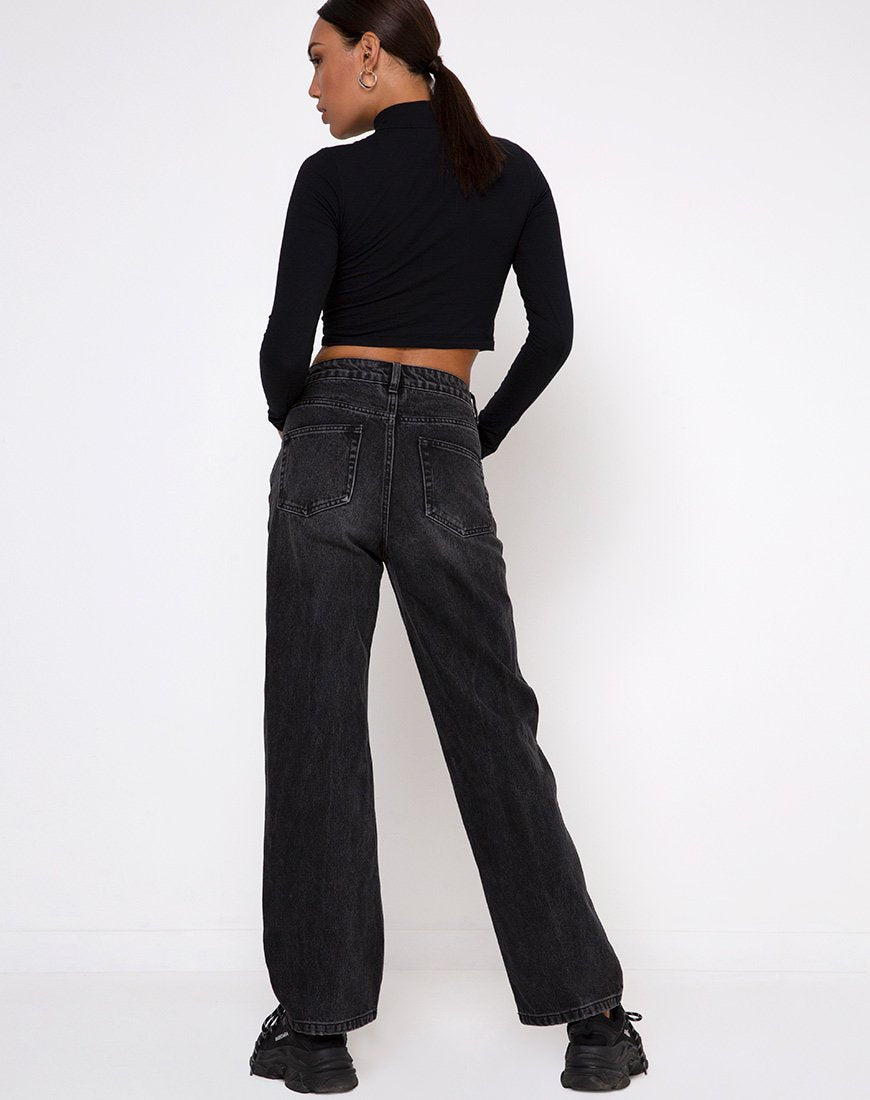 Bild von Lesvy Crop Top in Schwarz